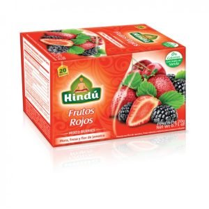 AROMATICA HINDU FRUTAL X20 BOLSITAS FRUTOS ROJOS