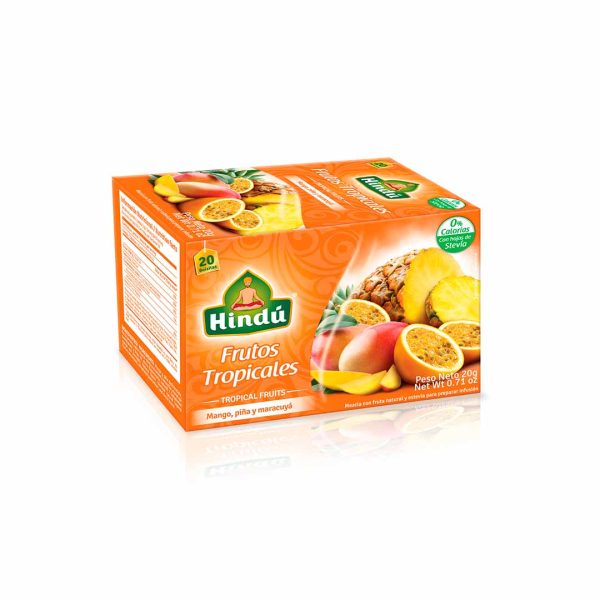 AROMATICA HINDU FRUTAL X20 BOLSITAS FRUTOS TROPICALES