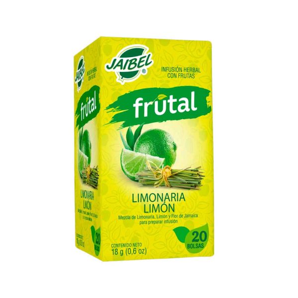 AROMATICA JAIBEL FRUTAL X20 BOLSITAS LIMONARIA Y LIMON