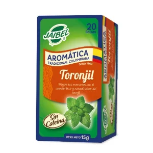 AROMATICA JAIBEL TRADICIONAL X20 BOLSITAS TORONJIL