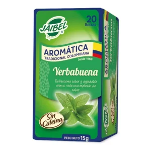 AROMATICA JAIBEL TRADICIONAL X20 BOLSITAS YERBABUENA