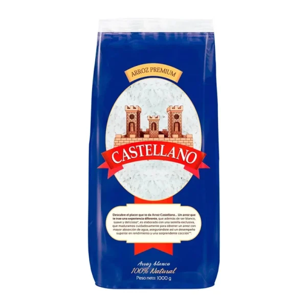 ARROZ CASTELLANO 1000 GRS BLANCO PREMIUM