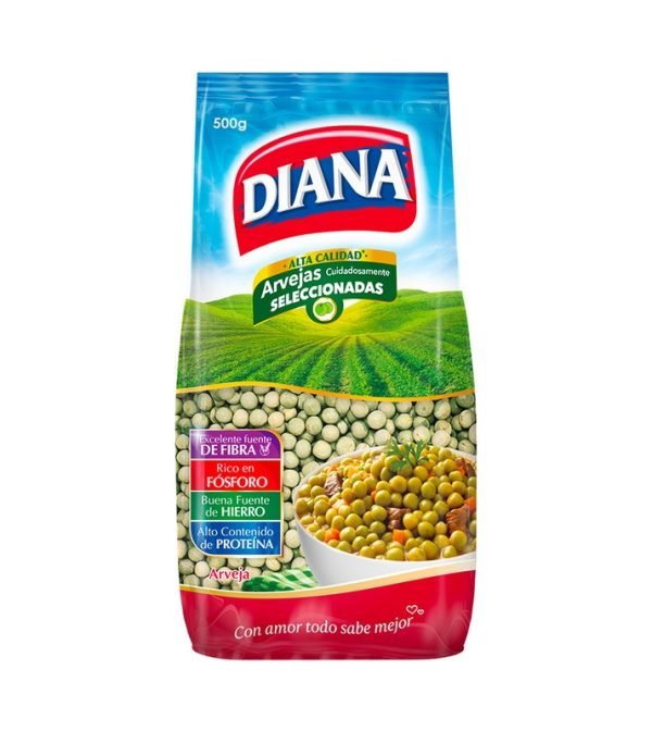 ARVEJA VERDE DIANA 500 GRS