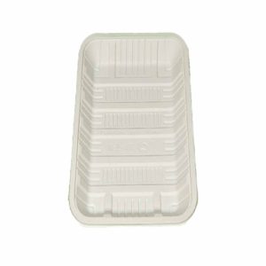 BANDEJA BIODEGRABABLE ECOGREEN LARGO No 5-1 25x13x2 X20 UDS NATURAL DWFT-03