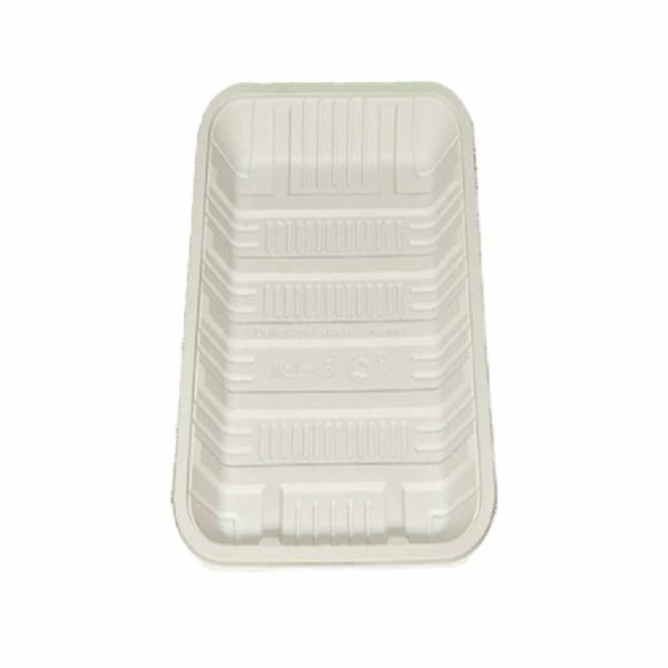 BANDEJA BIODEGRABABLE ECOGREEN LARGO No 5-1 25x13x2 X20 UDS NATURAL DWFT-03