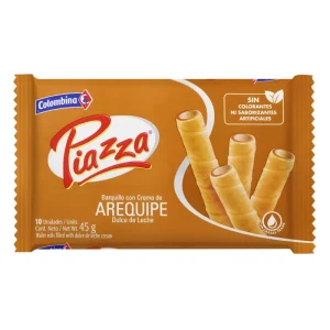 BARQUILLOS PIAZZA 10X4.5 GRS AREQUIPE
