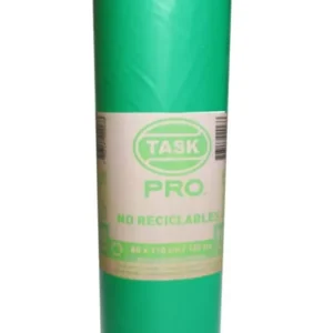BOLSA BASURA INDUSTRIAL ROLLO TASK PRO X10 (90X110 CM) VERDE CAL 2