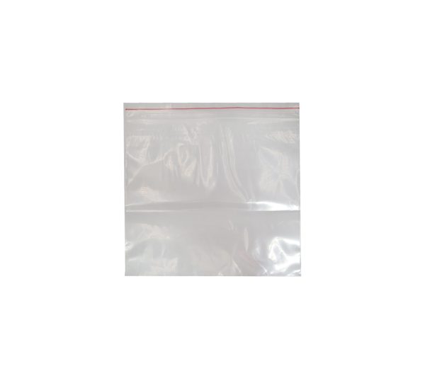 BOLSA PLASTICA TRANSPARENTE X100  (14X14CM) CIERRE HERMETICO CAL 2