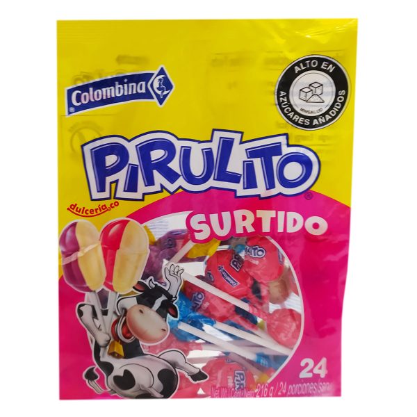 BOMBON PIRULITO X24 UNDS SURTIDO