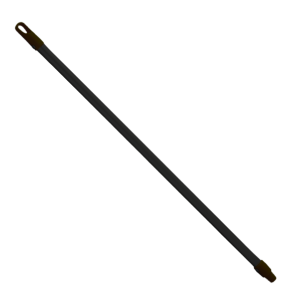 CABO METALICO TRAPISOL PARA RECOGEDOR NEGRO