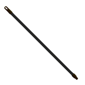 CABO METALICO TRAPISOL PARA RECOGEDOR NEGRO