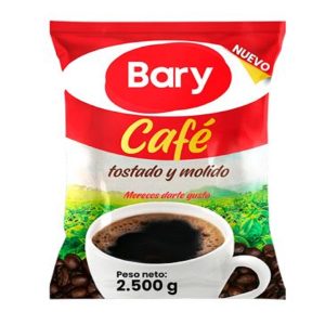 / CAFE BARY BLEND IMPO 2500 GMS MOLIDO