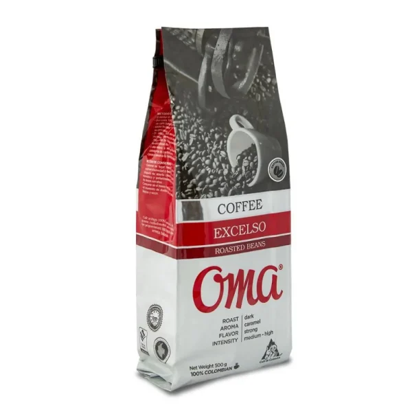 CAFE OMA 500 GRS EN GRANO EXCELSO