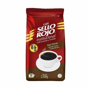 CAFE SELLO ROJO 2500 GRS INSTITUCIONAL