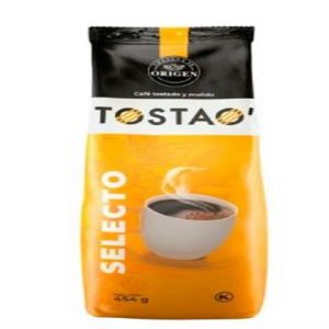 / CAFE TOSTAO SELECTO 454 GRS TOSTADO Y MOLIDO