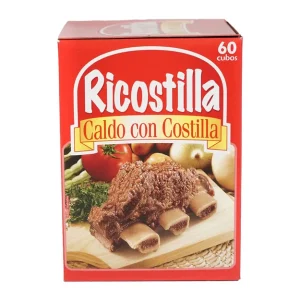 CALDO DE COSTILLA RICOSTILLA 60X11 GRS CUBOS