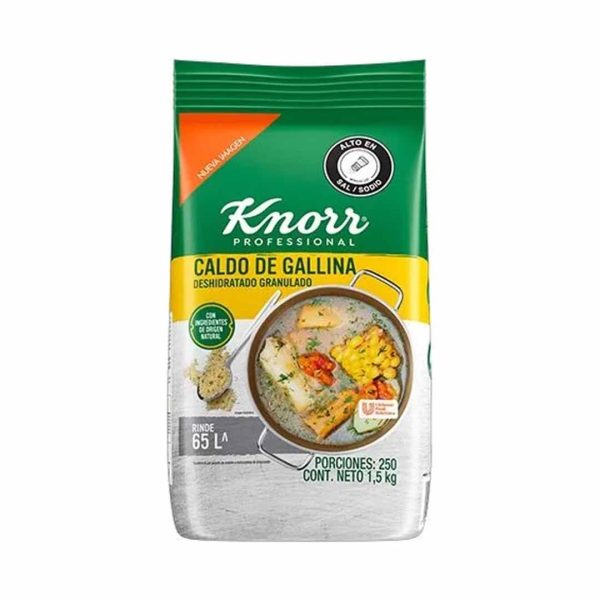 CALDO DE GALLINA KNORR 1500 GRS INSTITUCIONAL