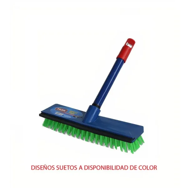 CEPILLO TASK PISO FIBRA EXTRADURA CON CABO METALICO 5619