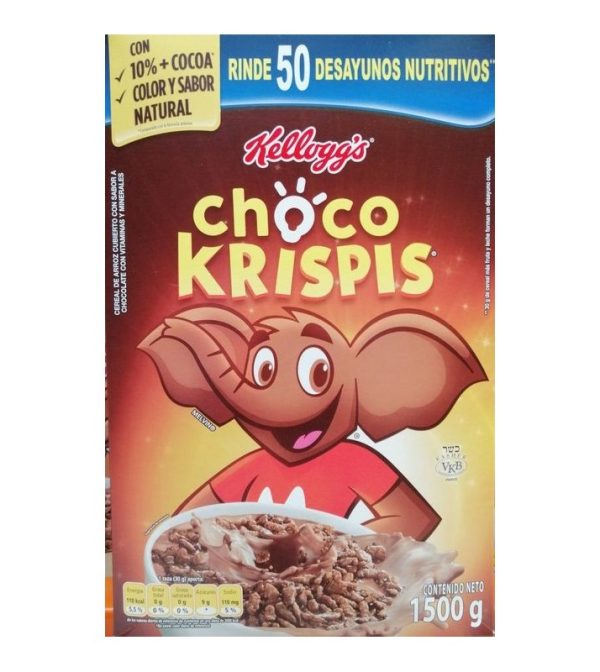 CEREAL CHOCO KRISPIS 1500 GRS INSTITUCIONAL