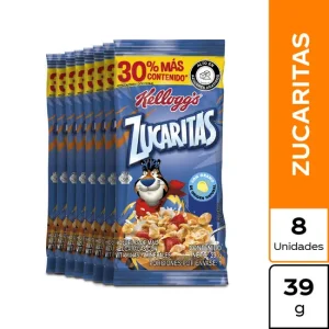 CEREAL ZUCARITAS KELLOGGS 8X30 GRS PAKETICOS