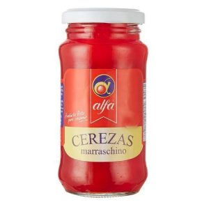 CEREZAS MARRASCHINO ALFA 500 GRS ROJAS