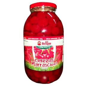 CEREZAS MARRASCHINO DEL BOSQUE 1000 GRS ROJAS
