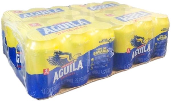 CERVEZA AGUILA 24X330 CC LATA