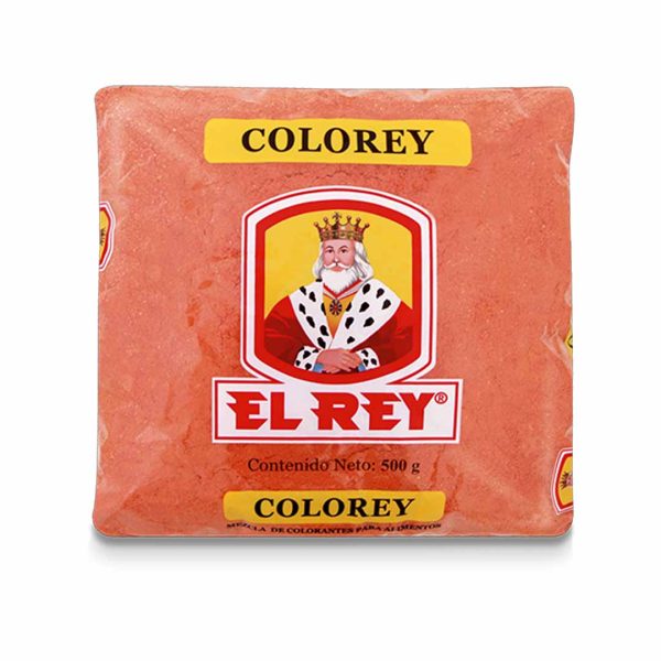 COLOR EL REY 500 GRS ROJO