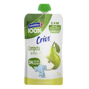 / COMPOTA CRIOS COLOMBINA 113 GRS DP PERA