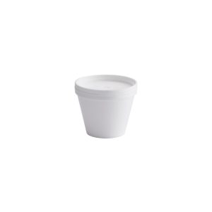 CONTENEDOR ICOPOR DARNEL 12 OZ X20 UNDS CON TAPA PLASTICA D7D1201NS