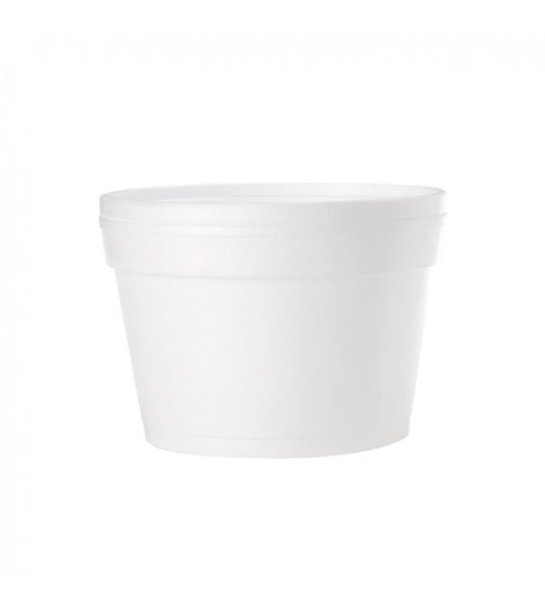 CONTENEDOR ICOPOR WAU 12 OZ X20 UDS C/TAPA PLASTICA 312WTP