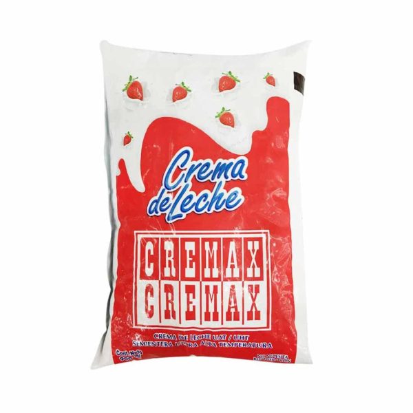 CREMA DE LECHE CREMAX 900 ML SEMIENTERA UHT