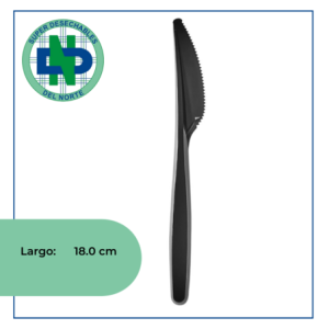 CUCHILLO GRANDE BISTROT DARNEL X100 UDS NEGRO D92210099