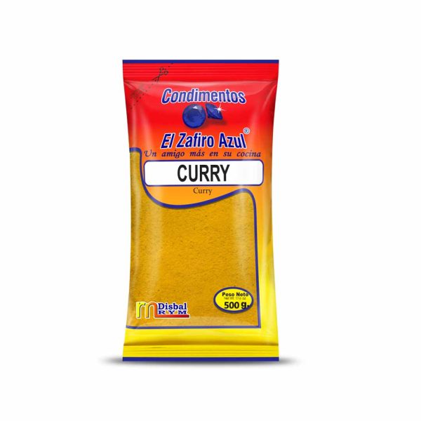 CURRY EL ZAFIRO AZUL 500 GRS