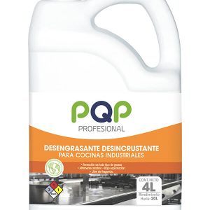 DESENGRASANTE DESINCRUSTANTE PQP 4L INDUSTRIAL
