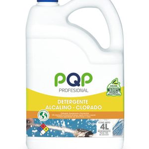 DETERGENTE LIQUIDO ALCALINO CLORADO PQP PROF 4 LT