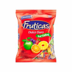 DULCES COLOMBINA X100 UNDS RELLENO FRUTICAS SURTIDOS (172)