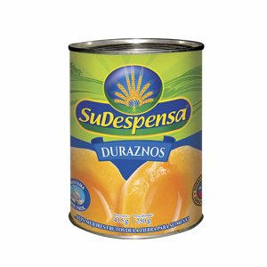 DURAZNOS SU DESPENSA 425 GRS EN MITADES