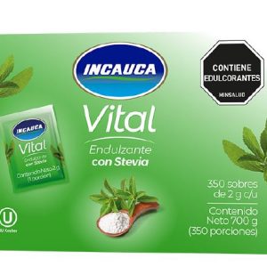 ENDULZANTE INCAUCA VITAL  X350 SOBRES C/STEVIA (3444)