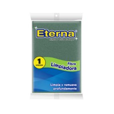 ESPONJA ETERNA ABRASIVA 10X13 CMS USO GENERAL VERDE