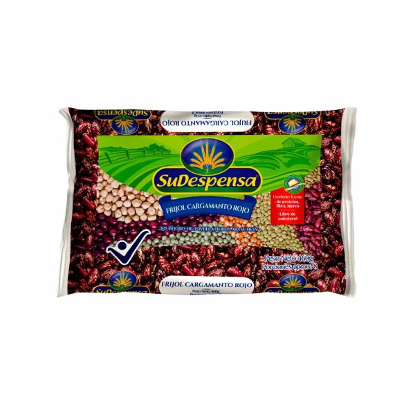 FRIJOL CARGAMANTO ROJO SU DESPENSA 500 GRS