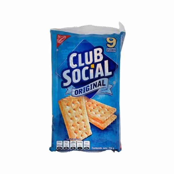 GALLETA CLUB SOCIAL 9X26 GRS PORCIONADA