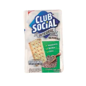 GALLETA CLUB SOCIAL 9X26 GRS PORCIONADA INTEGRAL