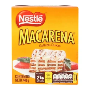 GALLETA MACARENA 440 GRS SEMIDULCE TIPO GRAH