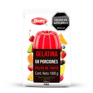 GELATINA BOOM AZUCARADA X 1000 GR PIÑA