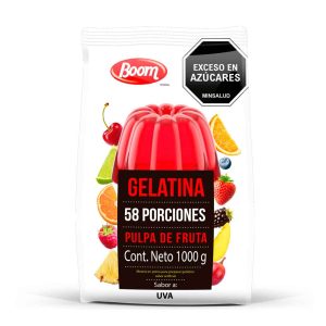 GELATINA BOOM AZUCARADA X 1000 GR UVA