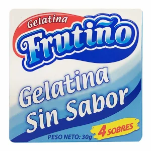 GELATINA FRUTIÑO 30 GRS SIN SABOR