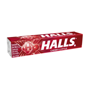HALLS 9S 12X25.2 GRS CHERRY LYPTUS