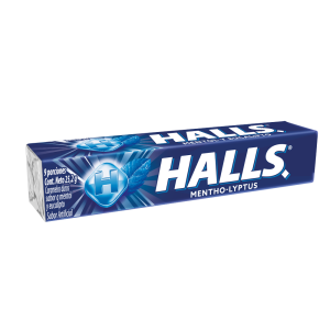 HALLS 9S 12X25.2 GRS MENTHO LYPTUS