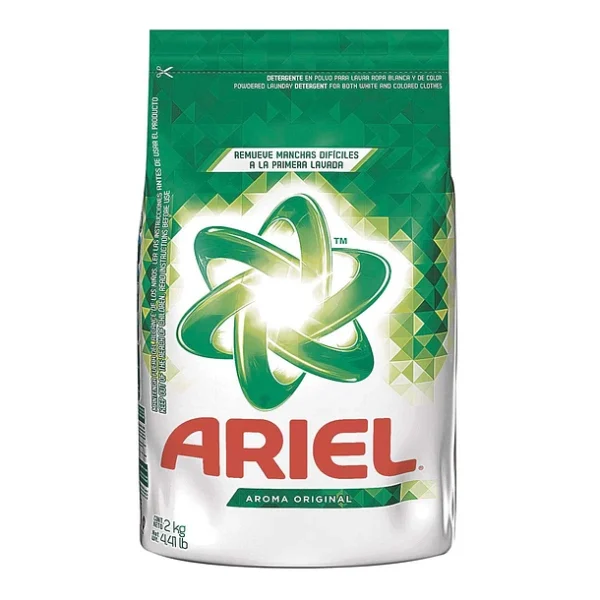 JABON DETERGENTE ARIEL 2000 GRS